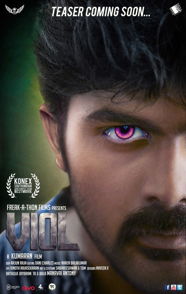 Ashok Kumar's 'VIOL' first look poster. Ashok Kumar,VIOL first look poster,VIOL first look,VIOL poster,VIOL movie stills,VIOL movie pics,VIOL movie images,VIOL movie pictures