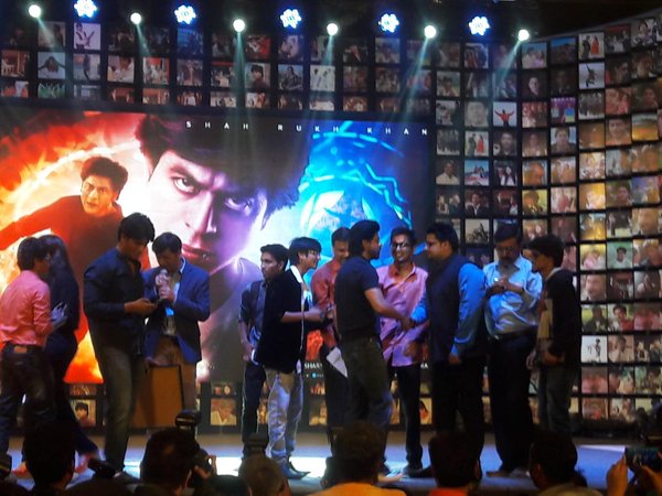 Bollywood actor Shah Rukh Khan's upcoming movie FAN Trailer Launch photos. Shah Rukh Khan,FAN Trailer Launch,FAN Trailer,Shah Rukh Khan's FAN Trailer Launch,SRK,King Khan
