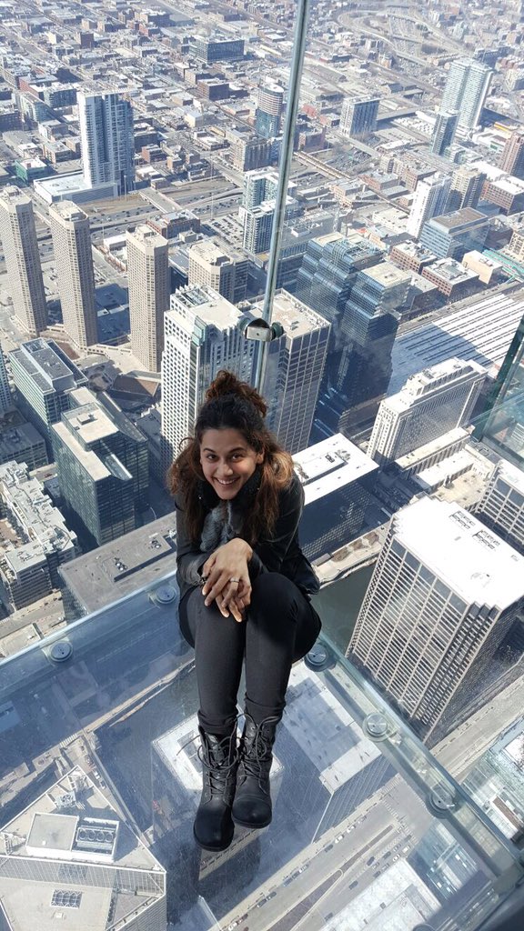 Actress Taapsee Pannu went on a getaway to the US as she wrapped up her first schedule of Taapsee Pannu,actress Taapsee Pannu,Taapsee,Taapsee Pannu in US,Ghazi,Taapsee Pannu in Ghazi