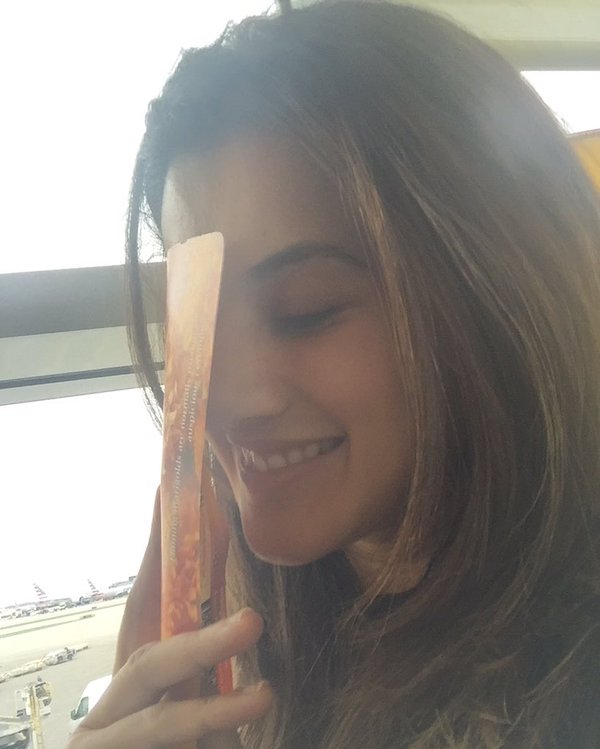 Actress Taapsee Pannu went on a getaway to the US as she wrapped up her first schedule of Taapsee Pannu,actress Taapsee Pannu,Taapsee,Taapsee Pannu in US,Ghazi,Taapsee Pannu in Ghazi