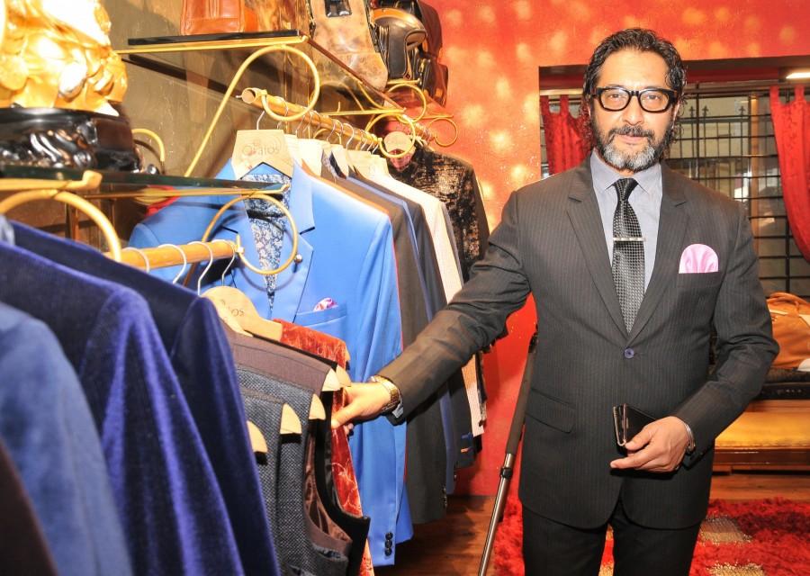 Oraios: A luxury Design studio for men by Kaushik Shrimanker exudes style and power, the two main themes of Kaushik's designs & his personality. Kaushik Shrimanker,luxury design studio,Oraios,Design studio for men by Kaushik Shrimanker,Sana Khan,Sandhya Shetty,Smita Jaykar,Suresh Thomas,Karishma Tanna,Sejal Mandavia,Prashant Virender Sharma,Aziz Zee