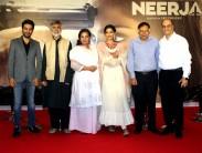 Bollywood actress Sonam Kapoor, Shabana Azmi at Neerja's success meet.