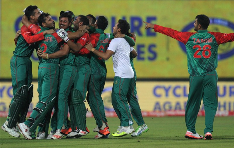 Bangladesh produced a superb all-round performance to outclass Pakistan by five wickets in their Twenty20 clash to enter the final of the Asia Cup at the Sher-e-Bangla National Stadium on Wednesday. Asia Cup final,Asia Cup,Asia Cup T20,Asia Cup 2016,Bangladesh thrash Pakistan,Bangladesh beat Pakistan,Bangladesh,Pakistan