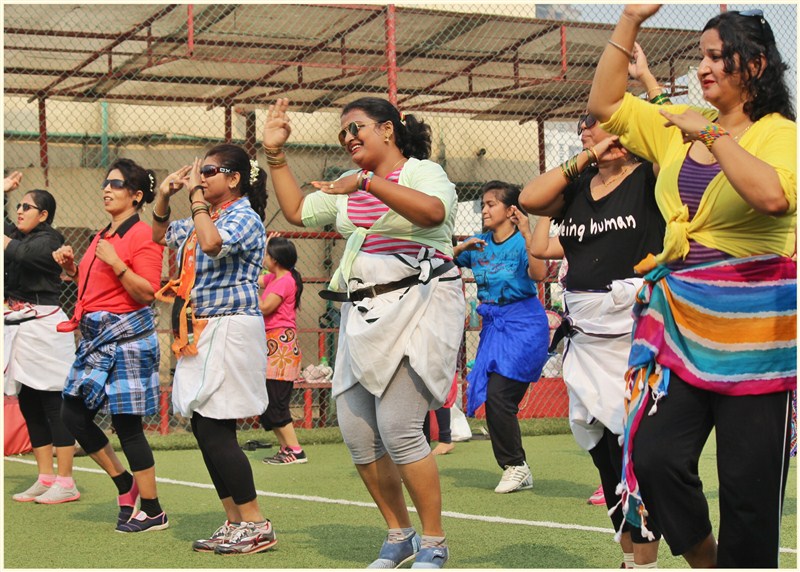 Nikhilesh Pillay and Shashank Sanas, Co-Founders of GAPA-Genesis Academy Of Performing Arts, have embarked on a journey of creating a niche in the world of fitness through a new dance workout called 'ROWDY'. Rowdy,Rowdy dance,dance,Fitness takes a Tollywood turn via Rowdy,Fitness turn via Rowdy,Nikhilesh Pillay,Shashank Sanas,GAPA-Genesis Academy,new dance,lungi,lungi dance