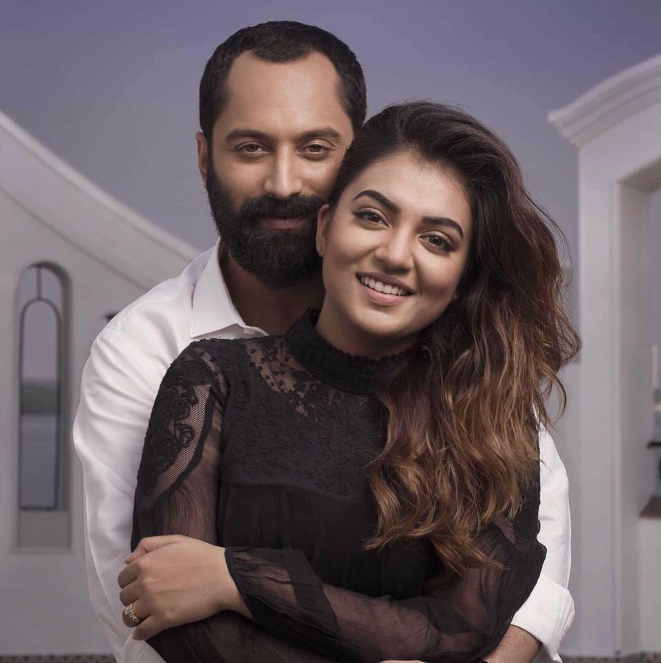 Fahadh Faasil and Nazriya Nazim's latest photo shoot for popular entertainment magazine 'Vanitha' has gone viral on social media. Fahadh Faasil,fahadh faasil nazriya nazim,nazriya nazim,nazriya nazim photoshoot,fahadh nazriya photoshoot,celebrity couple,nazriya nazim upcoming films,fahadh faasil movies