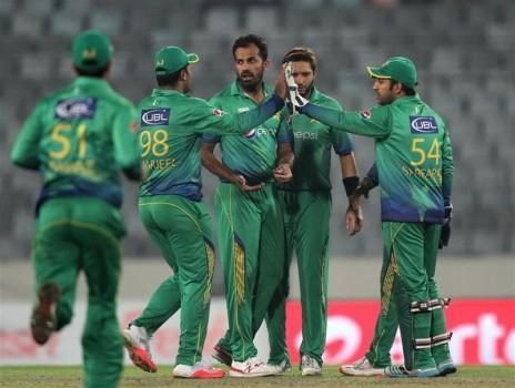 Pakistan came up with a strong batting performance to defeat Sri Lanka by six wickets in their inconsequential final round robin encounter of the Asia Cup Twenty20 cricket tournament at the Sher-e-Bangla National Stadium on Friday.