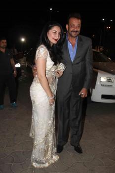 Sanjay Dutt, Maanayata Dutt, Sushmita Sen, Boman Irani, Sushama Reddy and many others graced Kishor Bajaj's daughter Wedding Reception.