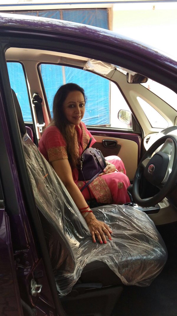 Actress-politician Hema Malini has bought a Nano car, and hopes she gets to drive it herself. Hema Malini,Hema Malini buys Tata Nano,Tata Nano,Tata Nano car,BJP leader Hema Malini buys Tata Nano,Vrindavan
