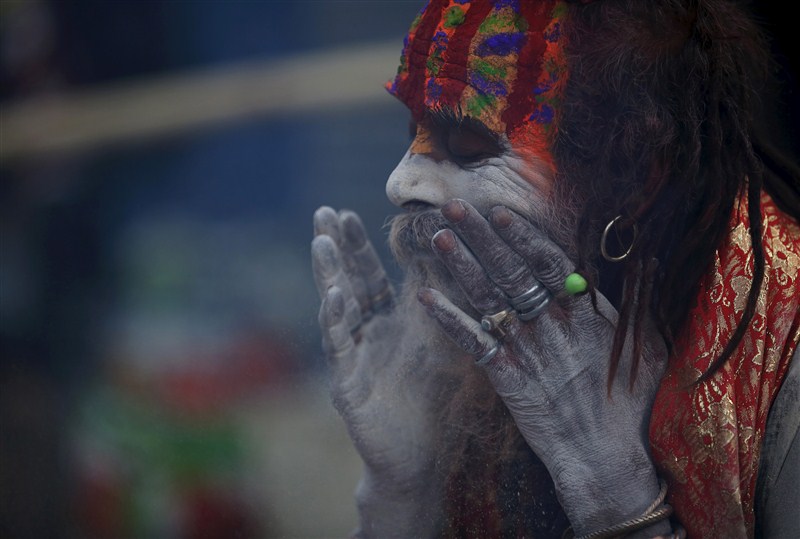 Celebrated by Hindu devotees all over the world, Shivaratri is dedicated to Lord Shiva, and holy men mark the occasion by praying, smoking marijuana or smearing their bodies with ashes. Maha Shivaratri,Maha Shivaratri 2016,Shivaratri,Maha Shivaratri festival,Shivaratri festival,Maha Shivaratri celebration,Maha Shivaratri praying,Hindus celebrating Maha Shivaratri Festival,Hindus celebrating Maha Shivaratri
