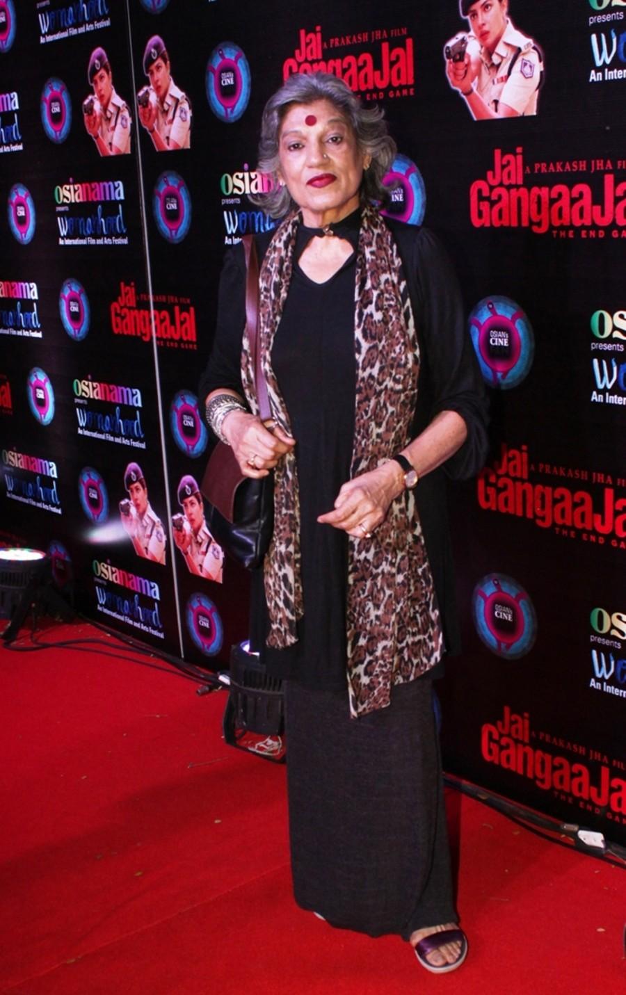 Prakash Jha's Jai Gangajal runs to a packed house at the iconic art decor Liberty Cinema. Prakash Jha,Jai Gangajal,Jai Gangajal special screening at Osianama at Liberty,Manav Kaul,Dolly Thakore,Bhumika Singh,Neville Tuli,SMM Ausaja,Rekha Rana,Dillzan Wadia,Jai Gangajal special screening,Jai Gangajal special screening pics,Jai Gangajal special