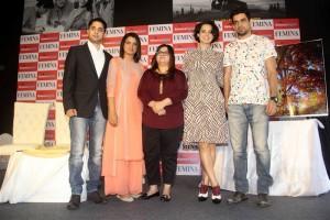 Kangana Ranaut,Kangana Ranaut Sister Rangoli,Rangoli,Kangana Ranaut Launch Femina March Issue,Femina March Issue,Femina 2016 March Issue,Femina 2016,actress Kangana Ranaut,Kangana Ranaut new pics,Kangana Ranaut pics,Kangana Ranaut images,Kangana Ranaut st