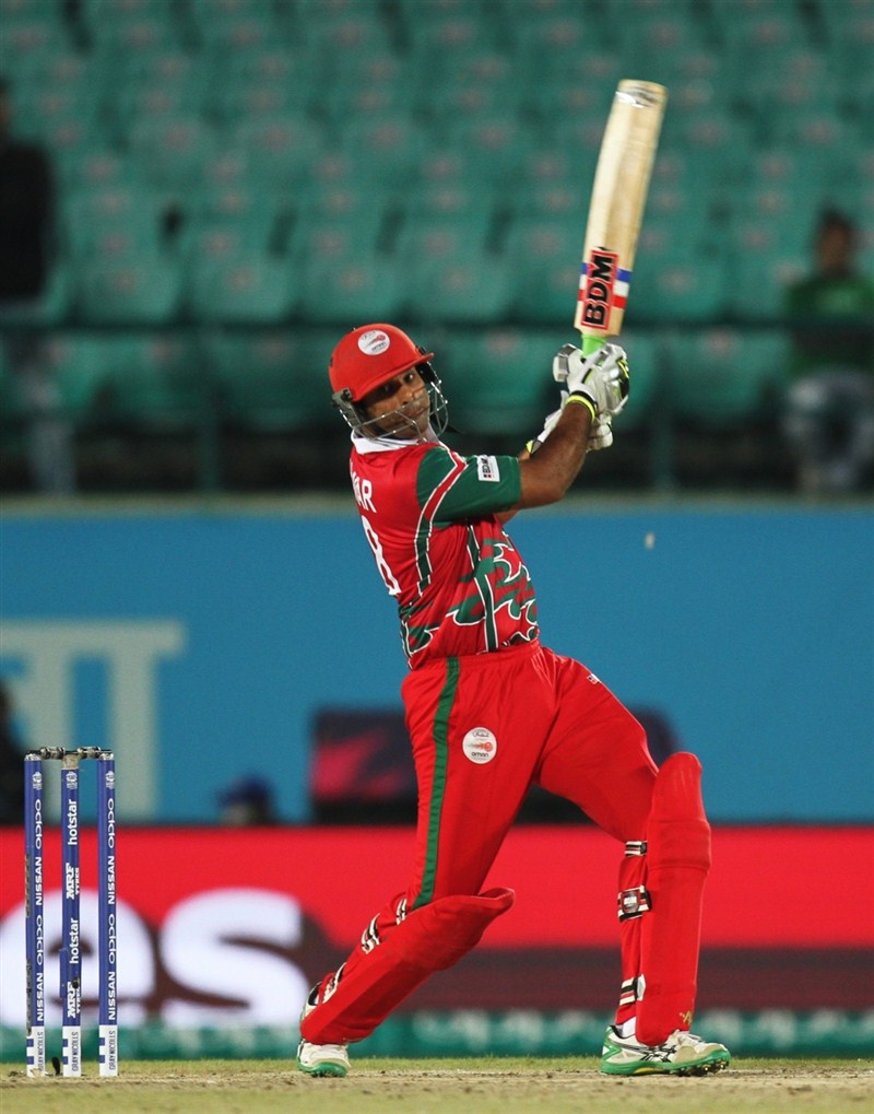 Oman stunned Ireland by two wickets in World T20 qualifying matches at the Himachal Pradesh Cricket Association Stadium on Wednesday. ICC World T20,ICC World T20 2016,world t20,World T20 2016,world t20 results,Oman beat Ireland,Oman vs Ireland