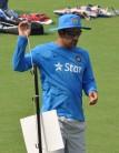 ICC World T20 Warmup: Dhoni, Kohli, Raina during practice session.