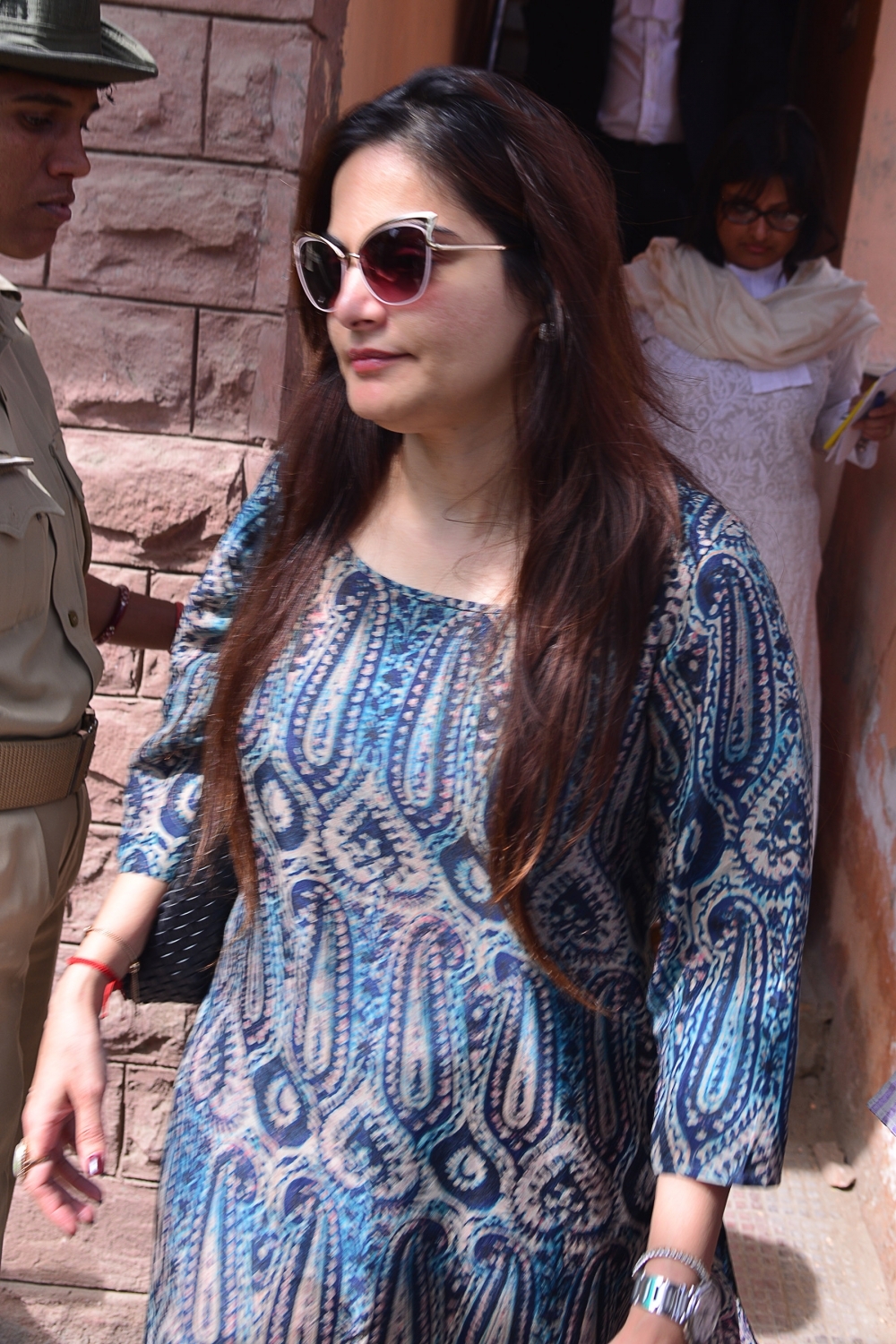 Bollywood actor Salman Khan arrives to appear before the Jodhpur chief judicial magistrate's court in connection with the recording of his statement as an accused in an over-17 years old case of Arms Act violation on 10 March 2016. Salman Khan,Salman Khan appears at Jodhpur chief judicial magistrate,Salman Khan at Jodhpur chief judicial magistrate,Salman Khan illegal weapons,Salman Khan Blackbuck killings,Blackbuck killings,Salman Khan appears at Jodhpur Court,Blackbuck killings Cas