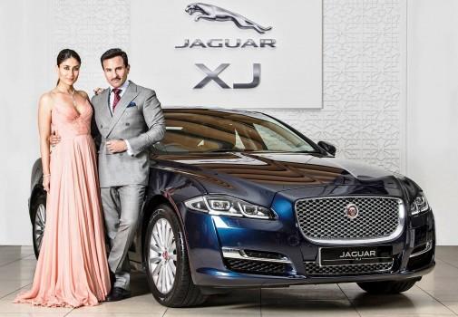 Nawab of Pataudi, Saif Ali Khan and his actress wife talks about the British luxury and innovation in the Jaguar XJ launched recently in India