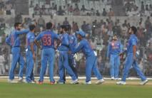 Warm-Up match of ICC World T20 between India and West Indies at Eden Gardens in Kolkata.