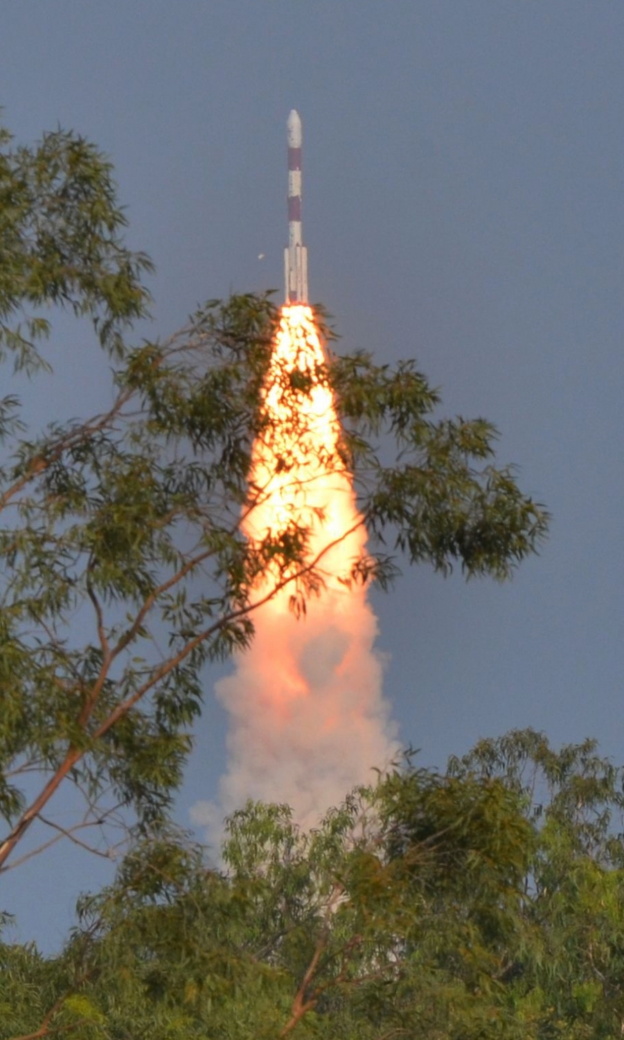 An Indian rocket on Thursday evening blasted off successfully with the country's sixth navigation satellite called IRNSS-1F from the rocket port. ISRO,IRNSS-1F,IRNSS-1F satellite,PSLV-C32,PSLV-C32 rocket,Sriharikota,sixth navigation satellite,ISRO launches IRNSS-1F
