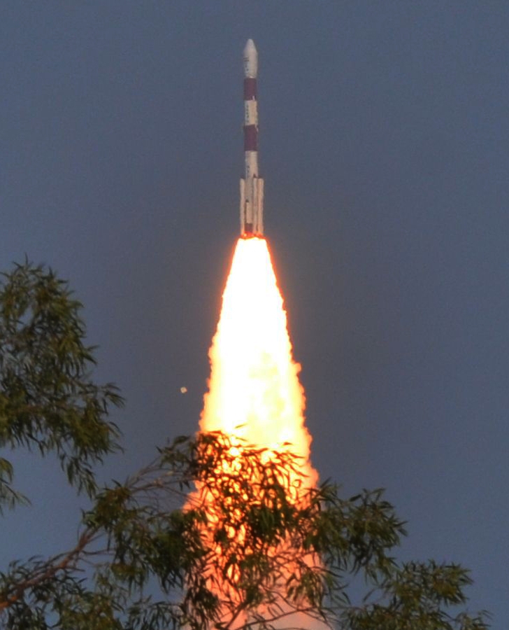 An Indian rocket on Thursday evening blasted off successfully with the country's sixth navigation satellite called IRNSS-1F from the rocket port. ISRO,IRNSS-1F,IRNSS-1F satellite,PSLV-C32,PSLV-C32 rocket,Sriharikota,sixth navigation satellite,ISRO launches IRNSS-1F