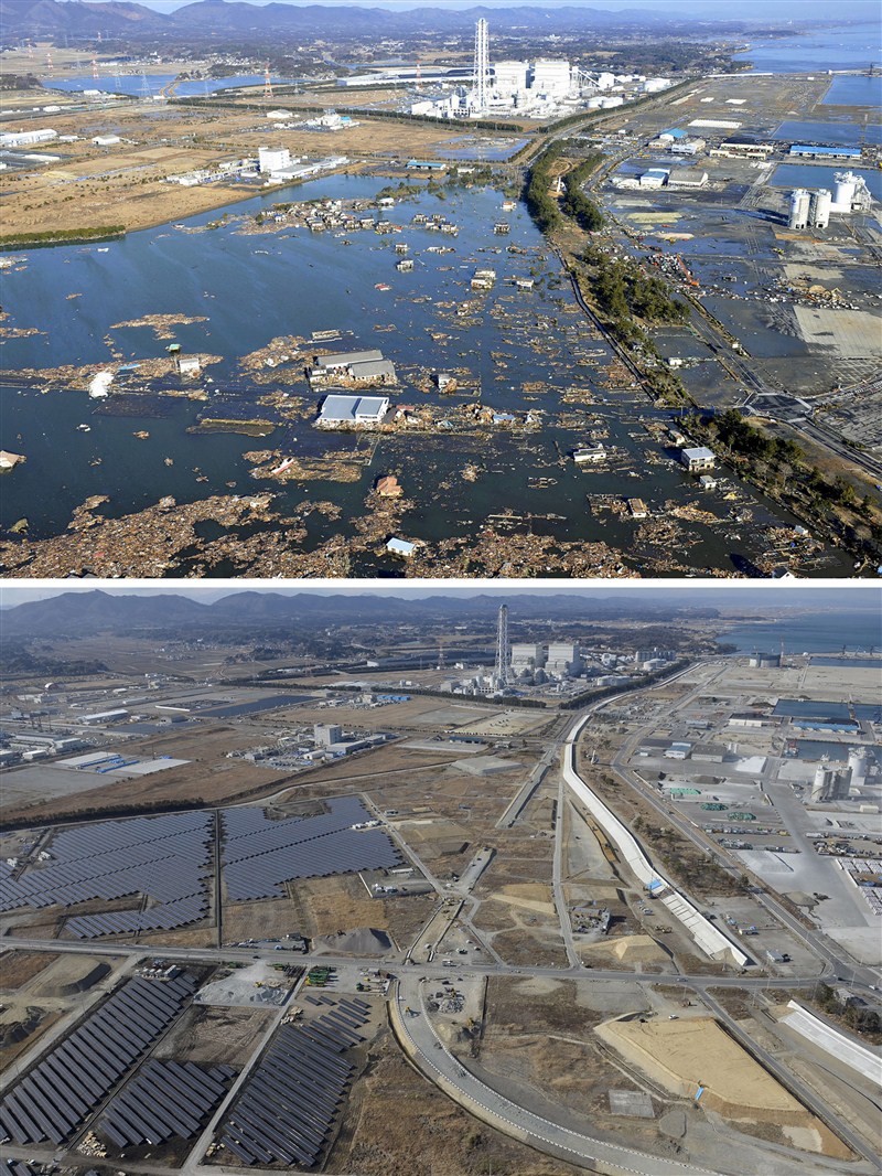 Before and after pictures ahead of the five-year anniversary of the March 11, 2011 earthquake and tsunami disaster. Japan 2011 tsunami,Japan tsunami,Japan 2011 tsunami five-year anniversary,Japan tsunami five-year anniversary,tsunami five-year anniversary,tsunami disaster