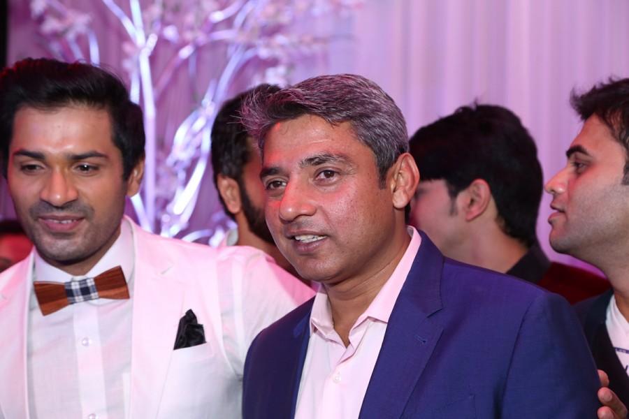 Indore became a celestial hub, when Awadhesh Dixit, Director - Global Group Of Companies, and his gorgeous wife Surekha Dixit hosted a grand party to celebrate the 25th wedding anniversary of the former's younger brother Hradayesh Dixit and his better half Pratiksha Dixit at their palatial farmhouse. Awadhesh Dixit,Ajay Jadeja,Anil Kapoor,Huma Quereshi,Jackie Shroff,Shilpa Shetty,Suniel Shetty,Rajiv Shukla,Sanjay Kapoor,Rajat Rawail,Chunky Pandey,Yuvika Chaudhary,Anjana Sukhani,Kainaat Arora,Aarti Chabaria,Tabu