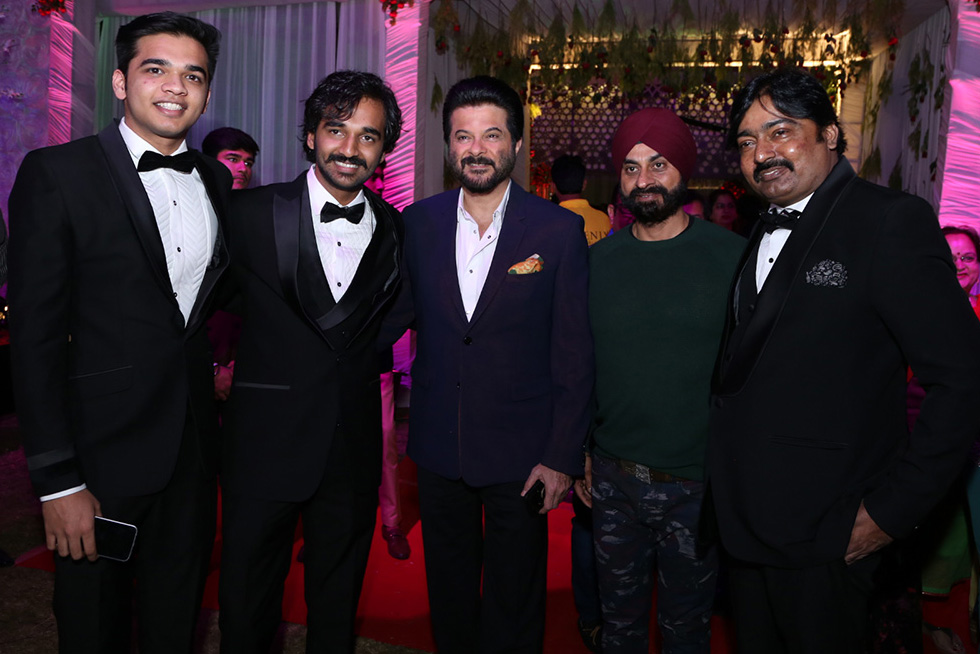 Indore became a celestial hub, when Awadhesh Dixit, Director - Global Group Of Companies, and his gorgeous wife Surekha Dixit hosted a grand party to celebrate the 25th wedding anniversary of the former's younger brother Hradayesh Dixit and his better half Pratiksha Dixit at their palatial farmhouse. Awadhesh Dixit,Ajay Jadeja,Anil Kapoor,Huma Quereshi,Jackie Shroff,Shilpa Shetty,Suniel Shetty,Rajiv Shukla,Sanjay Kapoor,Rajat Rawail,Chunky Pandey,Yuvika Chaudhary,Anjana Sukhani,Kainaat Arora,Aarti Chabaria,Tabu