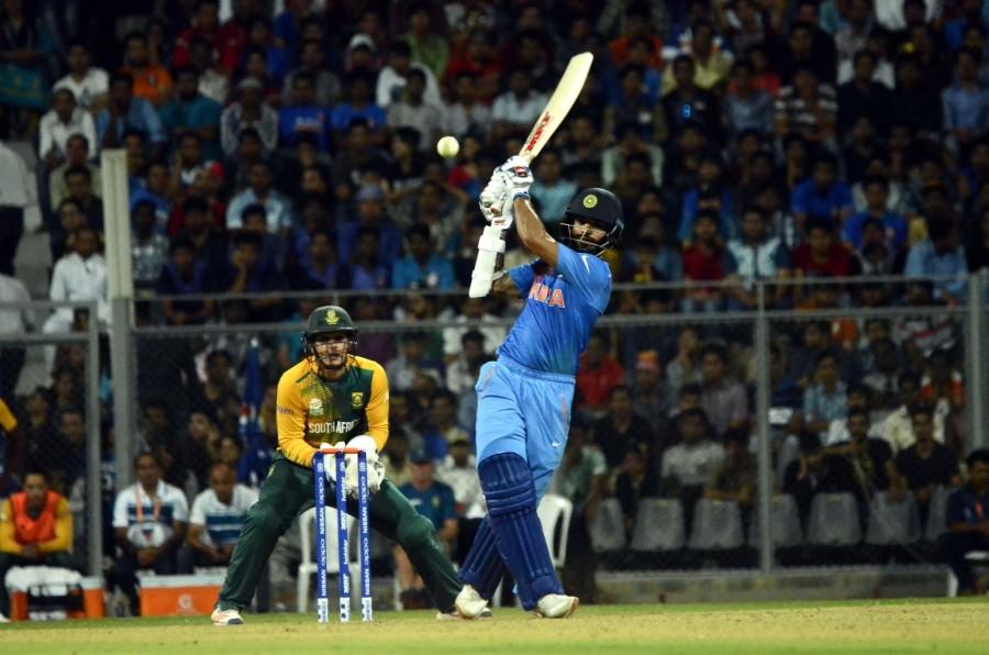 Star batsmen Jean-Paul Duminy and Quinton de Kock struck fluent half-centuries as South Africa registered a nail-biting, four run victory against India in the warm-up match ahead of the World Twenty20 cricket tournament at the Wankhede Stadium on Saturday. India vs South,T20 2016 warmup match,T20 2016,World T20 2016 warmup match,World T20 2016 warmup match live,World T20 2016 warmup match pics,World T20 2016 warmup pics,World T20 2016 warmup images,World T20 2016 warmup stills,World T20 2016 warmup pictur