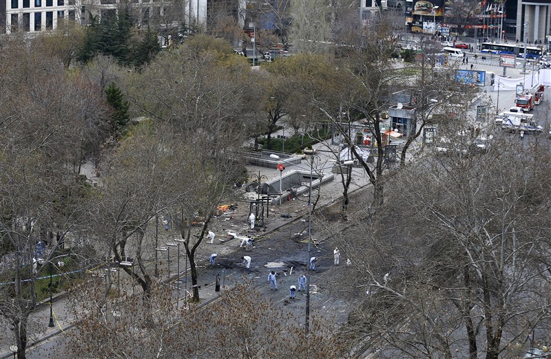 At least 34 people were killed and 125 others injured after an explosion hit Turkey's capital city of Ankara, the media reported on Monday. Ankara car bomb,Turkey condemns terror attack,Turkey terror attack,Ankara terror attack,Turkey car bomb blast kills 34,Turkey car bomb blast,car bomb blast in Turkey,car bomb blast,Ankara car bomb blast kills 34