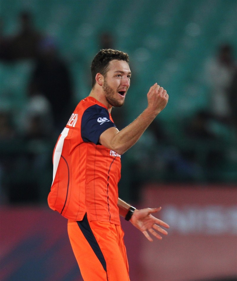 The Netherlands prevailed over Ireland by 12 runs in a six over-per-side rain-curtailed inconsequential qualifying contest of the World Twenty20 cricket tournament at the Himachal Pradesh Cricket Association (HPCA) Stadium on Sunday. Netherlands beat Ireland,WT20 qualifier,Netherland vs Ireland,World Twenty20,icc world twenty20,ICC World Twenty20 2016,world twenty20