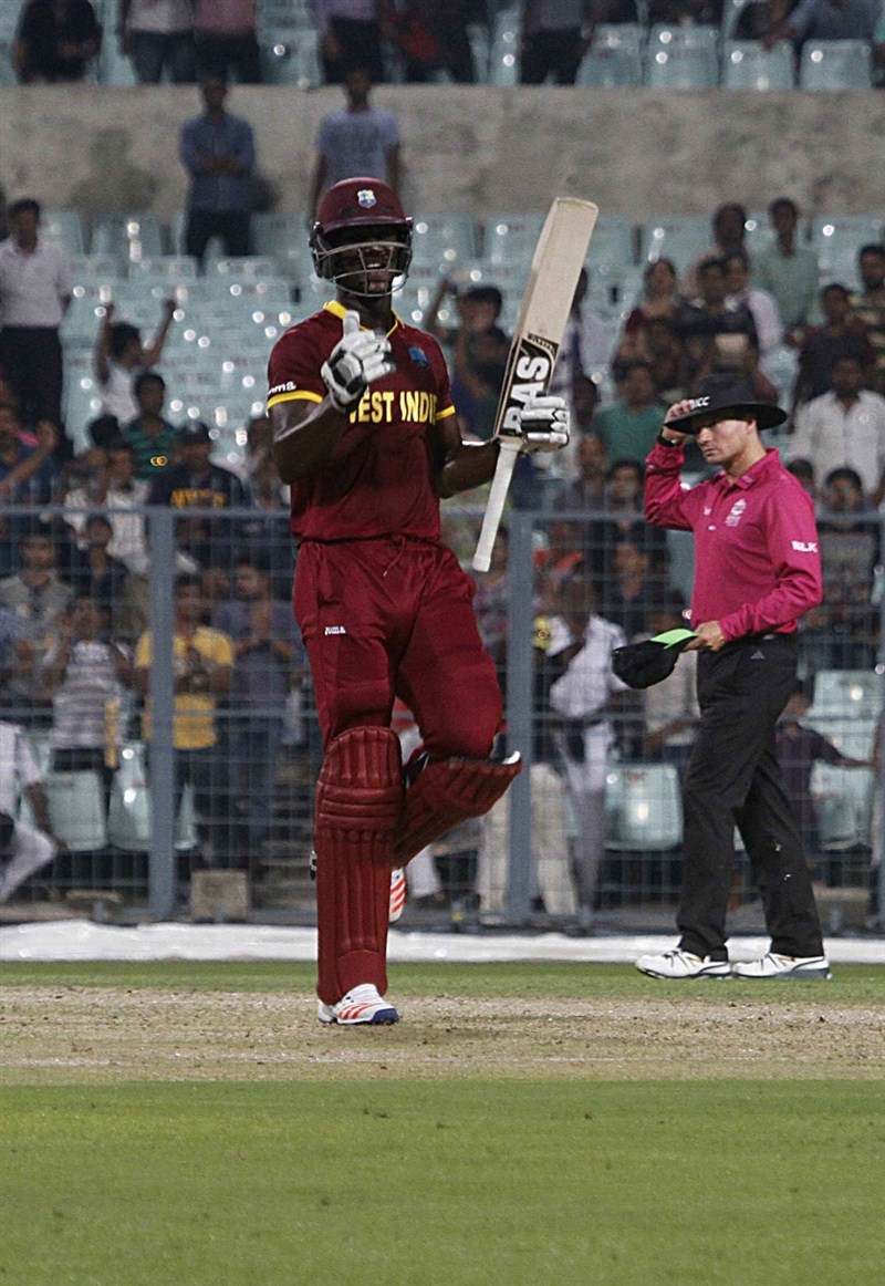 West Indies captain Darren Sammy's unconquered knock of 50 overshadowed Josh Hazlewood's hat-trick as they beat Australia by three wickets in a World Twenty20 warm-up contest at the Eden Gardens here Sunday. West Indies beat Australia,West Indies vs Australia,West Indies beat Australia in World T20 warm-up,World T20 warm-up,World T20 warm-up matches,ICC World T20 2016,ICC World T20,world t20,world t20 results,World T20 pics,World T20 images,World T20 stills,W