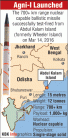 Nuclear-capable Agni-I missile test-fired