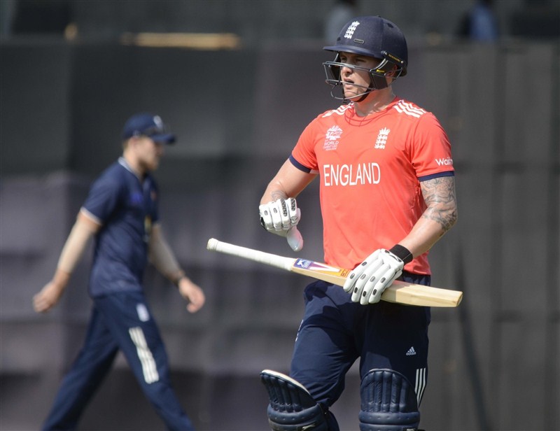 Mumbai's talented batsman Jay Bista scored an impressive 37-ball 51, but his side Mumbai Cricket Association XI (MCA XI) went down by 14 runs against England in a World Twenty20 warm-up match at the Brabourne Stadium on Monday. England beat MCA XI,England vs MCA XI,Jay Bista,World T20,ICC World T20 2016,ICC World T20,world t20 results,world t20,World T20 pics,World T20 images,World T20 stills,World T20 pictures,World T20 photos