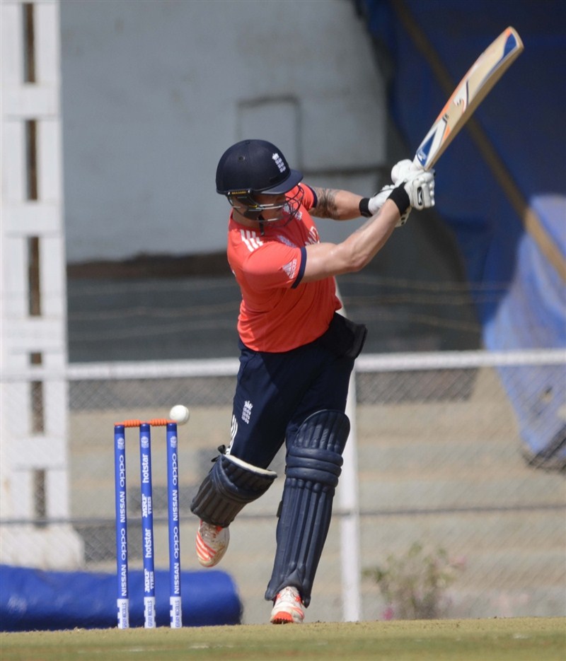 Mumbai's talented batsman Jay Bista scored an impressive 37-ball 51, but his side Mumbai Cricket Association XI (MCA XI) went down by 14 runs against England in a World Twenty20 warm-up match at the Brabourne Stadium on Monday. England beat MCA XI,England vs MCA XI,Jay Bista,World T20,ICC World T20 2016,ICC World T20,world t20 results,world t20,World T20 pics,World T20 images,World T20 stills,World T20 pictures,World T20 photos
