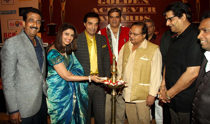 Achievers from various fields including Cinema, Television & Media were recently felicitated with the GOLDEN ACHIEVER AWARDS & the AIAC Awards for Excellence (in various categories) at a glittering gala organized by senior journalist turned entrepreneur Abhishek Bachchan at THE CLUB, Mumbai. Glitz and Glomour at Golden Achiever Awards,Golden Achiever Awards,Golden Achiever Awards pics,Golden Achiever Awards images,Golden Achiever Awards stills,Golden Achiever Awards pictures