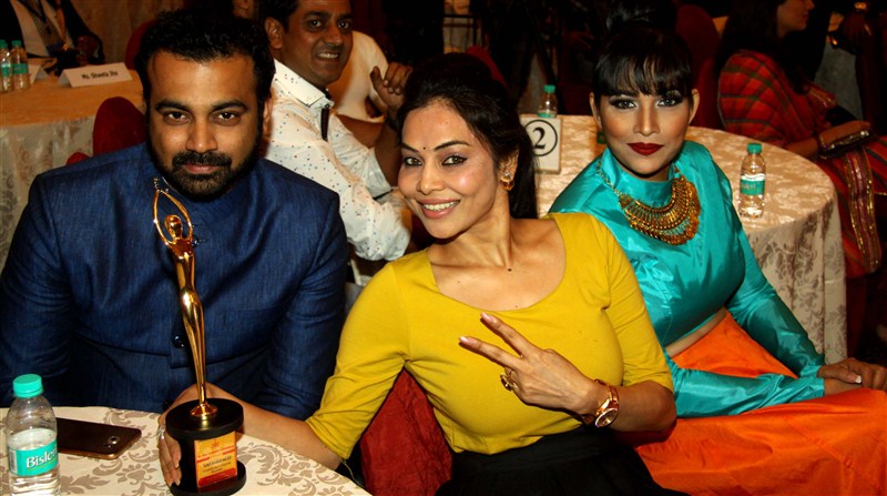 Achievers from various fields including Cinema, Television & Media were recently felicitated with the GOLDEN ACHIEVER AWARDS & the AIAC Awards for Excellence (in various categories) at a glittering gala organized by senior journalist turned entrepreneur Abhishek Bachchan at THE CLUB, Mumbai. Glitz and Glomour at Golden Achiever Awards,Golden Achiever Awards,Golden Achiever Awards pics,Golden Achiever Awards images,Golden Achiever Awards stills,Golden Achiever Awards pictures