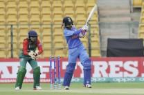 Indian women's cricket team beat Bangladesh by 72 runs in the opening match of World Twenty20 on Tuesday.