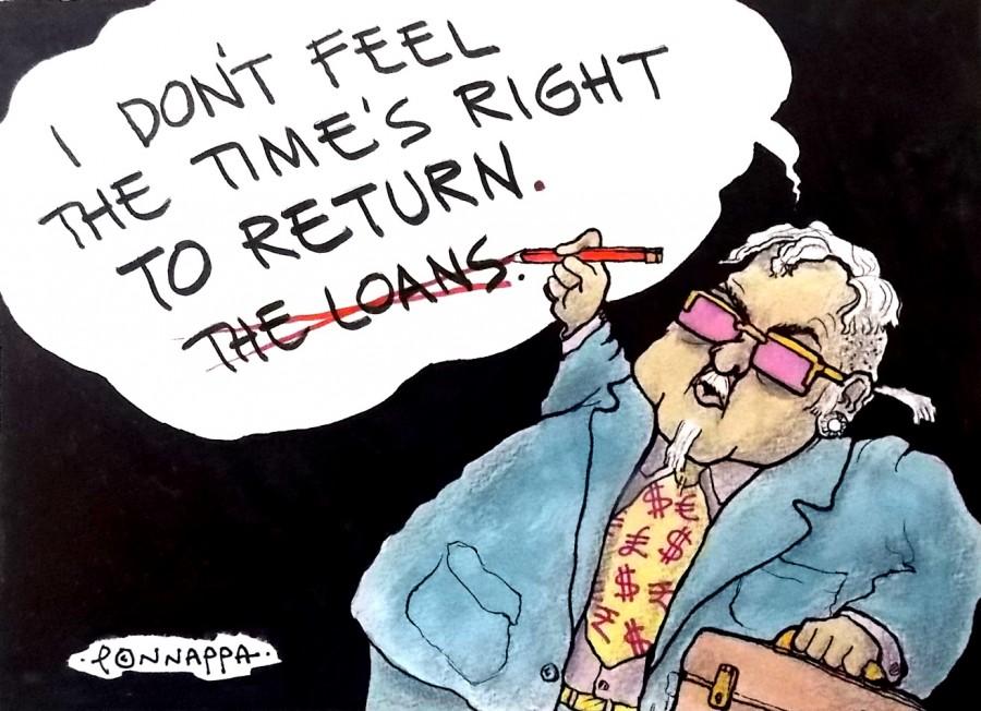 IBTimes Cartoon Vijay Mallya,loan default,Vijay Mallya defaulter,Vijay mallya arun jaitley,Vijay mallya London