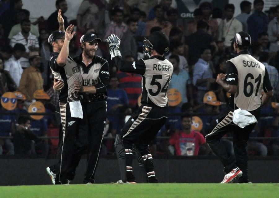 India restrict New Zealand to low total. India vs New Zealand,India v New Zealand,New Zealand,India,New Zealand vs India,World Twenty20,icc world twenty20,ICC World Twenty20 India 2016,world twenty20,ICC World Twenty20 2016,New Zealand beats India