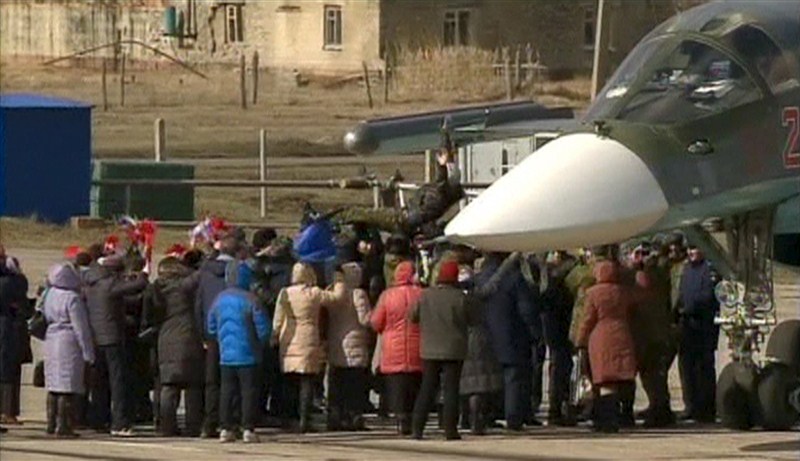 Russian warplanes fly home as Moscow begins withdrawing forces that have tipped the war in Assad's way. Russian warplanes,Russian warplanes leave Syria,warplanes,Moscow,Russian withdrawing forces,Syria