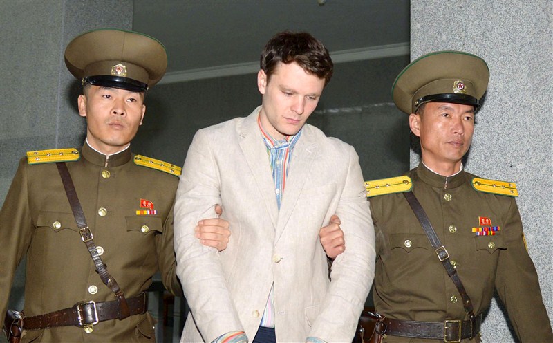 North Korea's supreme court sentenced American student Otto Warmbier, who was arrested while visiting the country, to 15 years of hard labor on Wednesday for crimes against the state, a punishment Washington condemned as politically motivated. North Korea,Otto Warmbier,hard labor,crimes against the state,North Korea Sentences American Student to 15 Years,Washington,punishment,increasingly clear