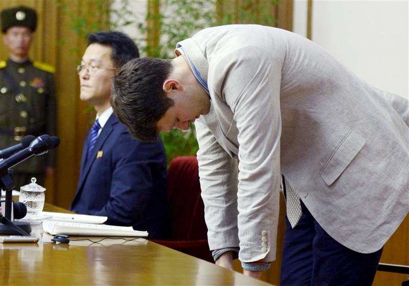 North Korea's supreme court sentenced American student Otto Warmbier, who was arrested while visiting the country, to 15 years of hard labor on Wednesday for crimes against the state, a punishment Washington condemned as politically motivated. North Korea,Otto Warmbier,hard labor,crimes against the state,North Korea Sentences American Student to 15 Years,Washington,punishment,increasingly clear