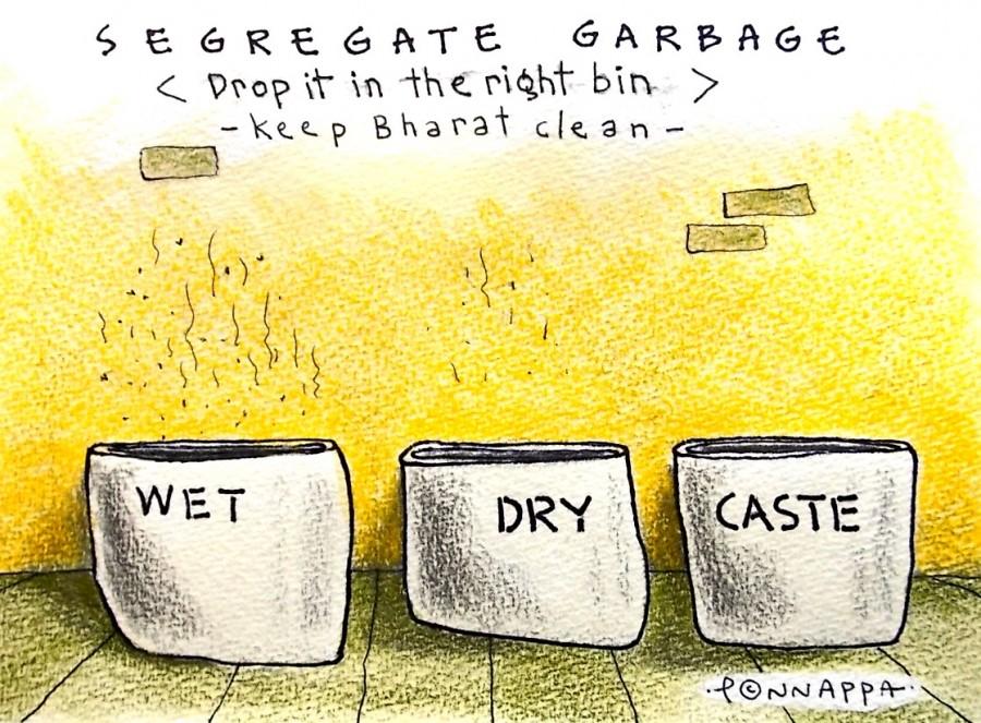 IBTimes Cartoon Swachh Bharat Abhiyan,Caste issues