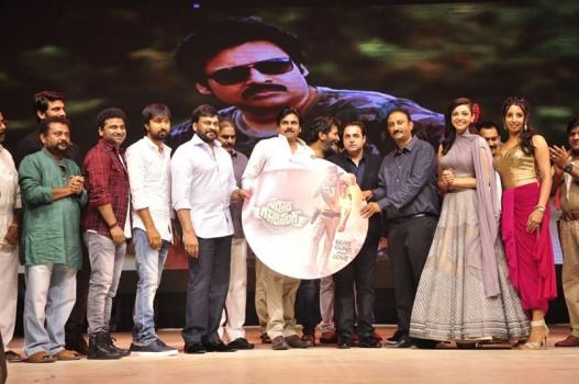 Photos of Telugu movie Sardaar Gabbar Singh Audio Launch.