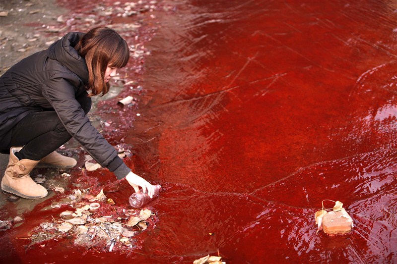 China's water supplies have degraded to the extent that half the nation's rivers and lakes are severely polluted. World Water Day,Water Day,World Water Day 2016,Water Day 2016,polluted waters,water polluted,rivers and lakes