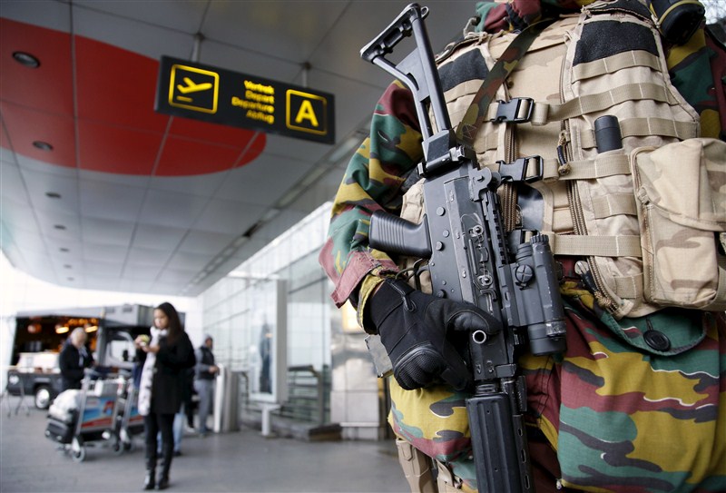 Several people were killed on Tuesday when two explosions rocked the departures area of the Zaventem airport in the Belgian capital. Brussels airport explosions,Brussels explosions,airport explosions,Zaventem airport,Belgian,Brussels airport explosions pics,Brussels airport explosions images,Brussels airport explosions stills,Brussels airport explosions pictures,Brussels airport explos