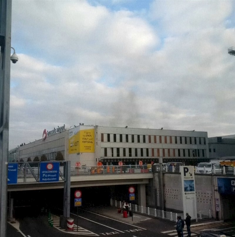 Several people were killed on Tuesday when two explosions rocked the departures area of the Zaventem airport in the Belgian capital. Brussels airport explosions,Brussels explosions,airport explosions,Zaventem airport,Belgian,Brussels airport explosions pics,Brussels airport explosions images,Brussels airport explosions stills,Brussels airport explosions pictures,Brussels airport explos