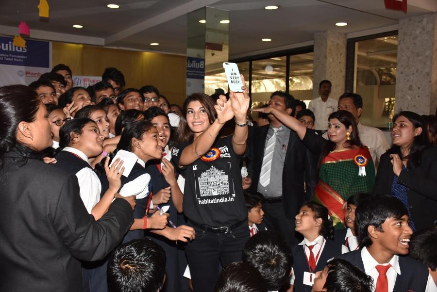 Bollywood actress Jacqueline Fernandez bonds with Kids of Panbai International School. Jacqueline Fernandez,Jacqueline Fernandez at Panbai International School,Jacqueline Fernandez with Kids,actress Jacqueline Fernandez,Jacqueline Fernandez pics,Jacqueline Fernandez images,Jacqueline Fernandez stills,Jacqueline Fernandez pictures,Jacqueline