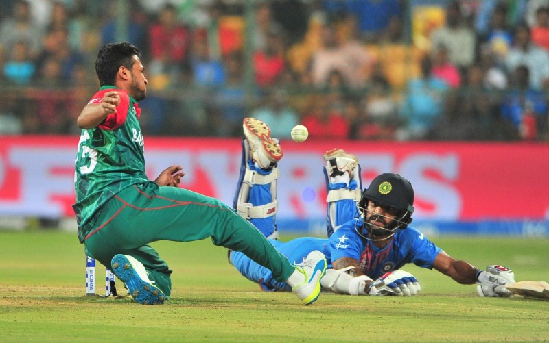 Bangladesh skipper Mashrafe Mortaza won the toss and asked India to bat in their World Twenty20 Group 2 tie at the M. Chinnaswamy Stadium here on Wednesday. India vs Bangladesh,India v Bangladesh,ICC World T20,ICC World T20 2016,icc world t20 2106,world t20,world t20 results,World T20 pics,World T20 images,World T20 stills,World T20 pictures