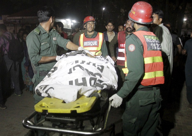 A powerful blast ripped through a public park in Lahore where Christian families were celebrating Easter on Sunday, killing 69 people and wounding over 250, mostly women and children. Lahore blast,Taliban suicide bomber targeting Christians kills 69,Taliban suicide bomber,Easter bombing targets Christians,Easter bombing,Christian families,Easter,Easter celebration