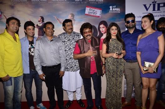 Bollywood actor Govinda graced the premier cum press show of Punjabi Film 