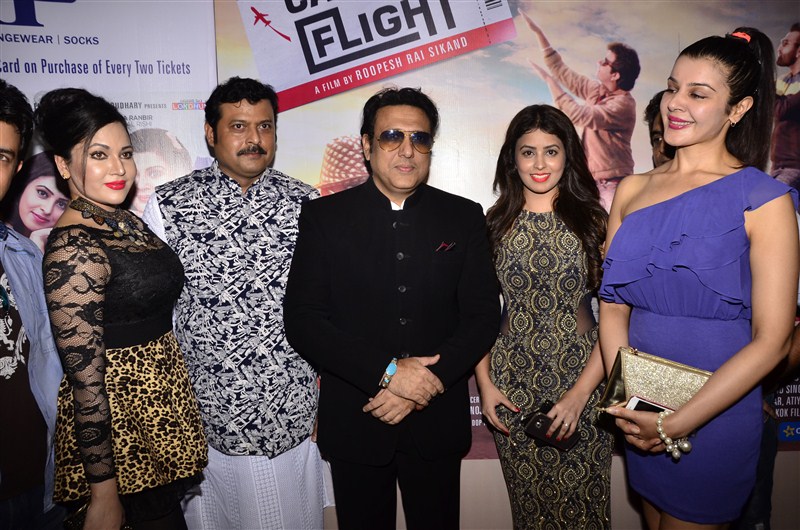 Bollywood actor Govinda graced the premier cum press show of Punjabi Film Govinda,actor Govinda,Canada Di Flight,Punjabli movie Canada Di Flight,Govinda appreciates Canada Di Flight film,Bollywood actor Govinda